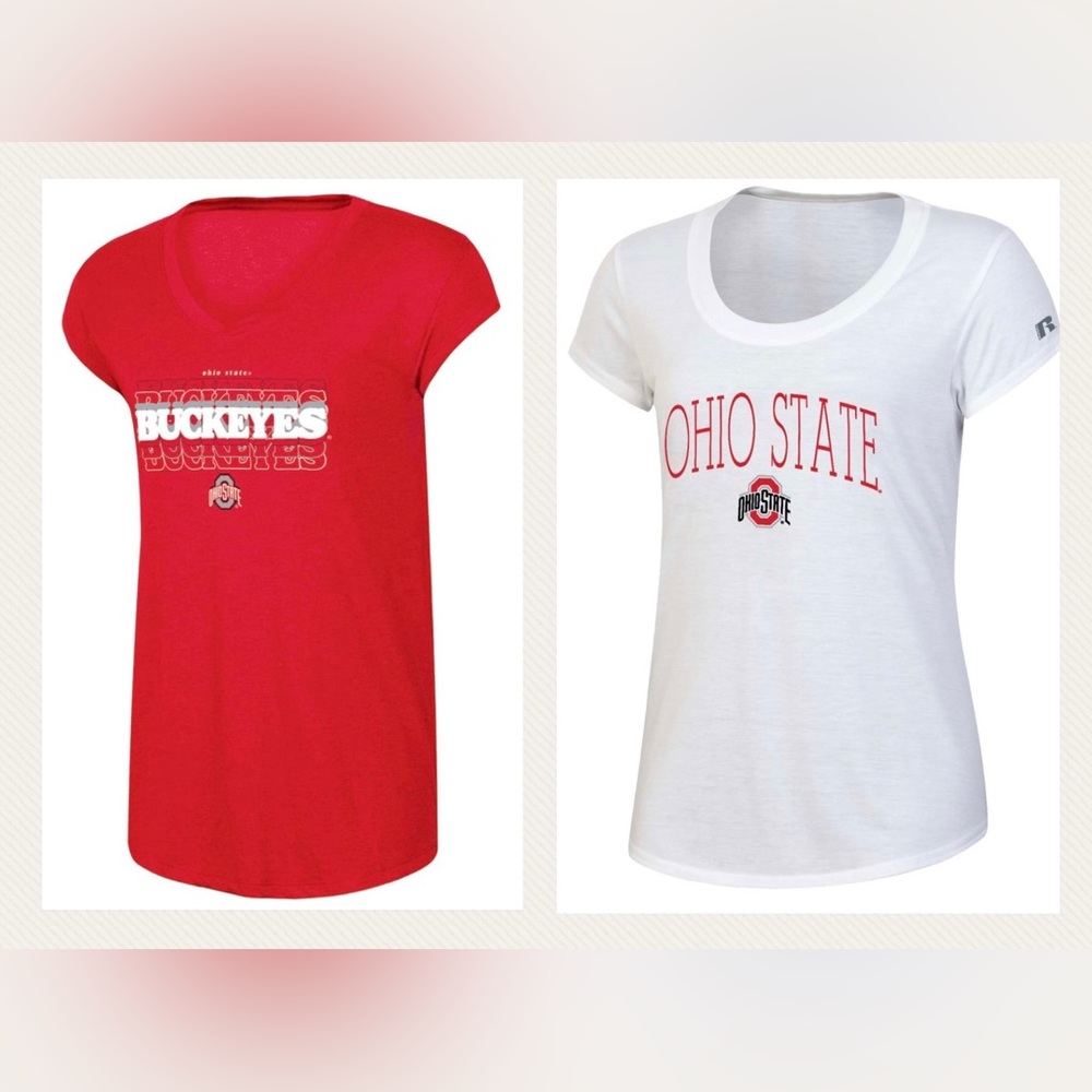 🔷 2 Ohio State TShirts - Multiple Sizes